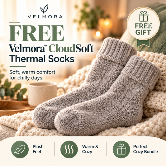 Velmora™ CloudSoft Thermal Socks